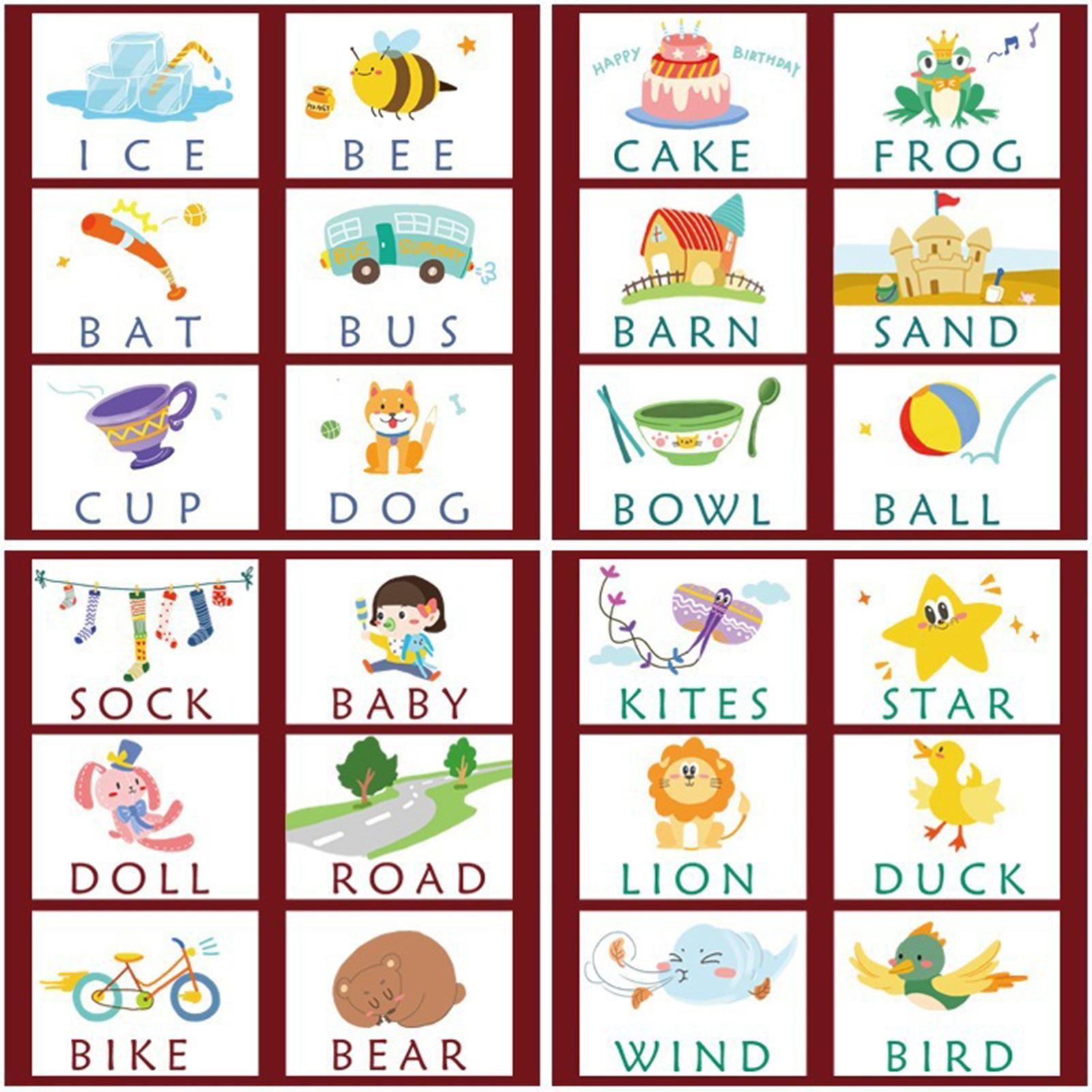 Wooden Spelling Words Game Matching Letter Game Alphabet Learning Game Montessori Puzzle STEM Early Educational Toy for