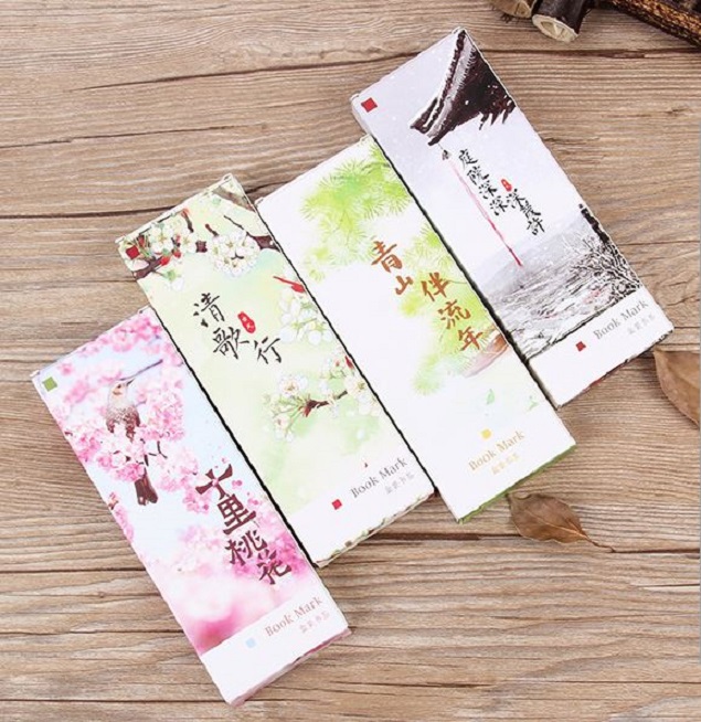 Hộp 30 đánh dấu sách  Bookmark