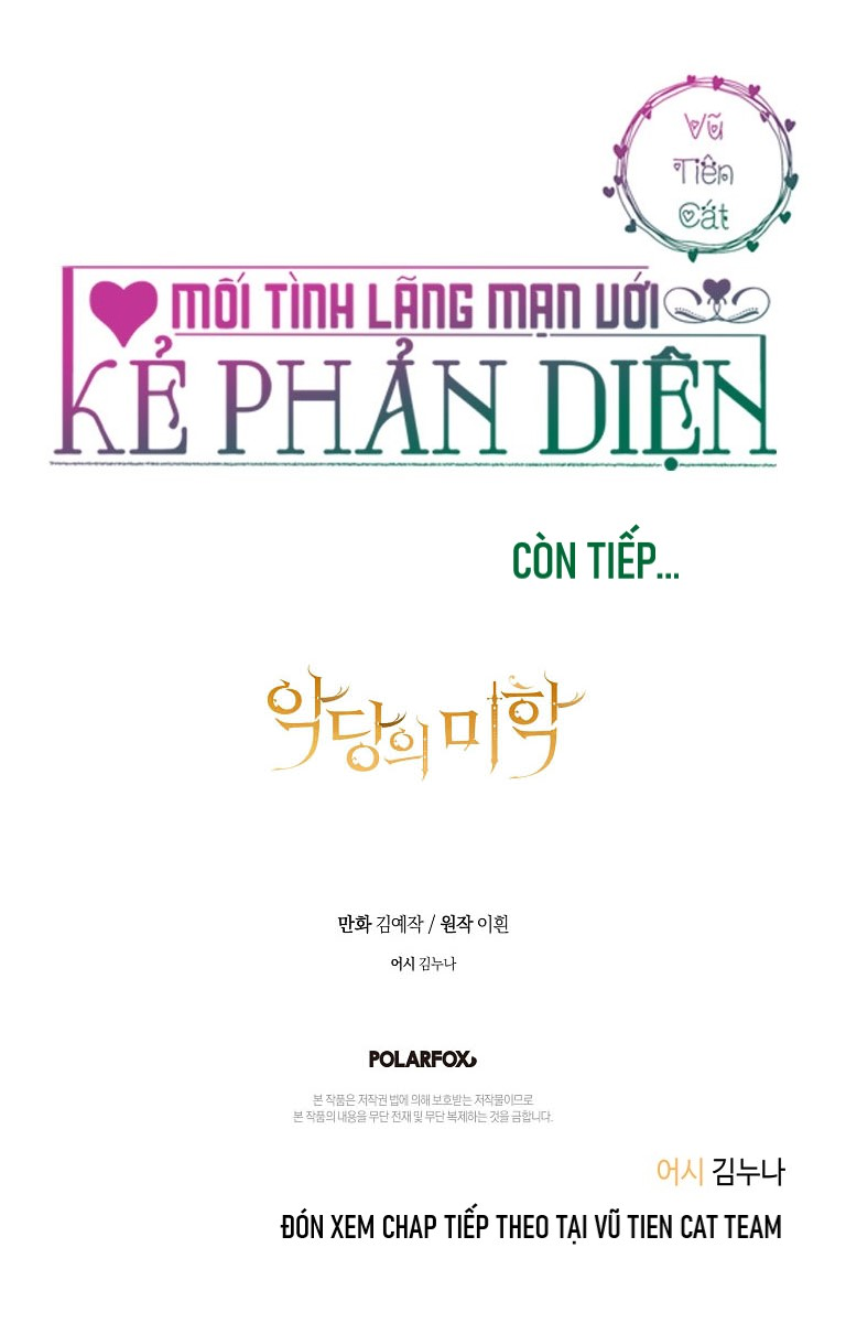 mối tình lãng mạn với kẻ phản diện chapter 40.1 36