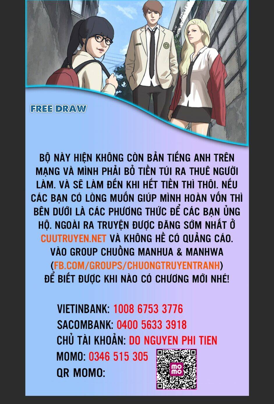 free draw m chapter 100 50