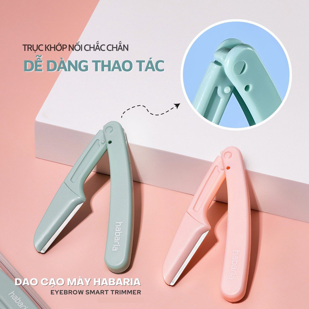 Combo 3 Dao cạo lông mày Habaria Eyebrow Smart Trimmer