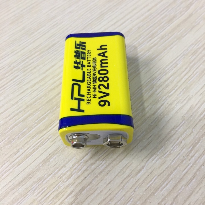 Pin Sạc 9V dung lượng 280mAh