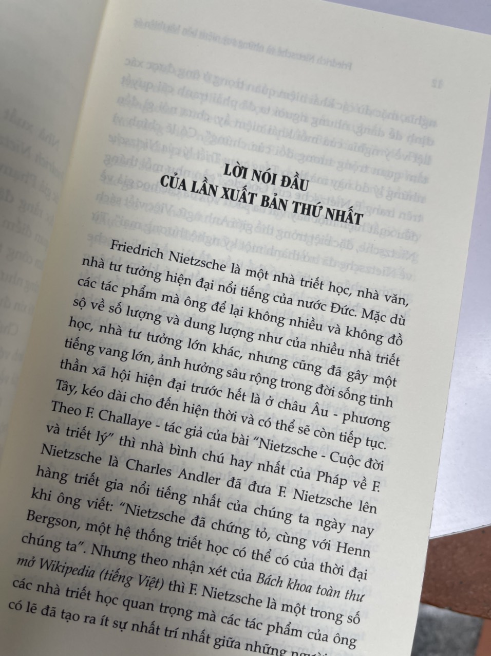 FRIEDRICH NIETZSCHE VÀ NHỮNG SUY NIỆM BÊN KIA THIỆN ÁC - Phạm Văn Chung – NXB Tri Thức (sách tái bản 2022)