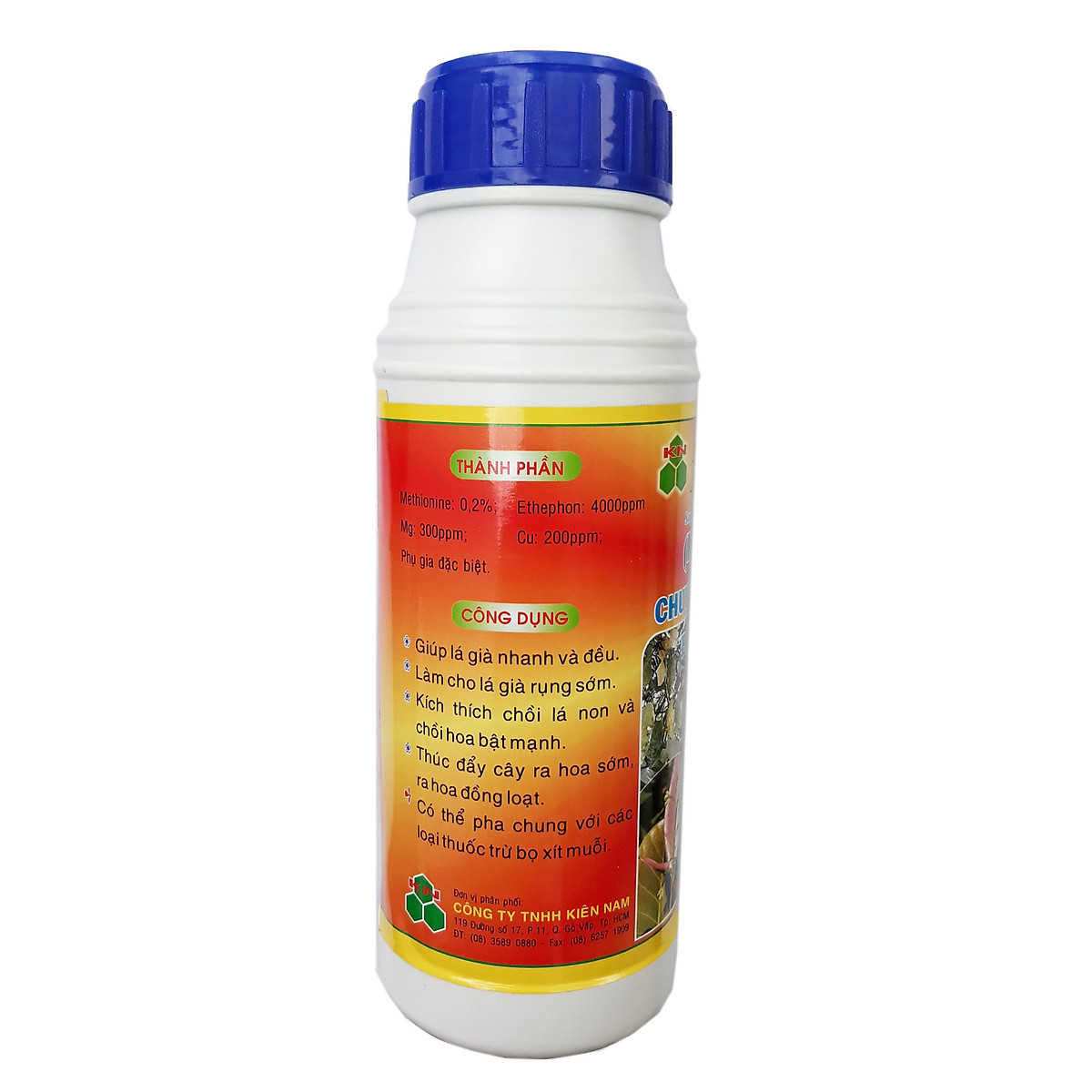 Bộ 2 chai Phân bón lá Ado Ethephon - RỤNG LÁ BẬT CHỒI HOA - CHÍN TRÁI ĐỒNG LOẠT chai 500ml