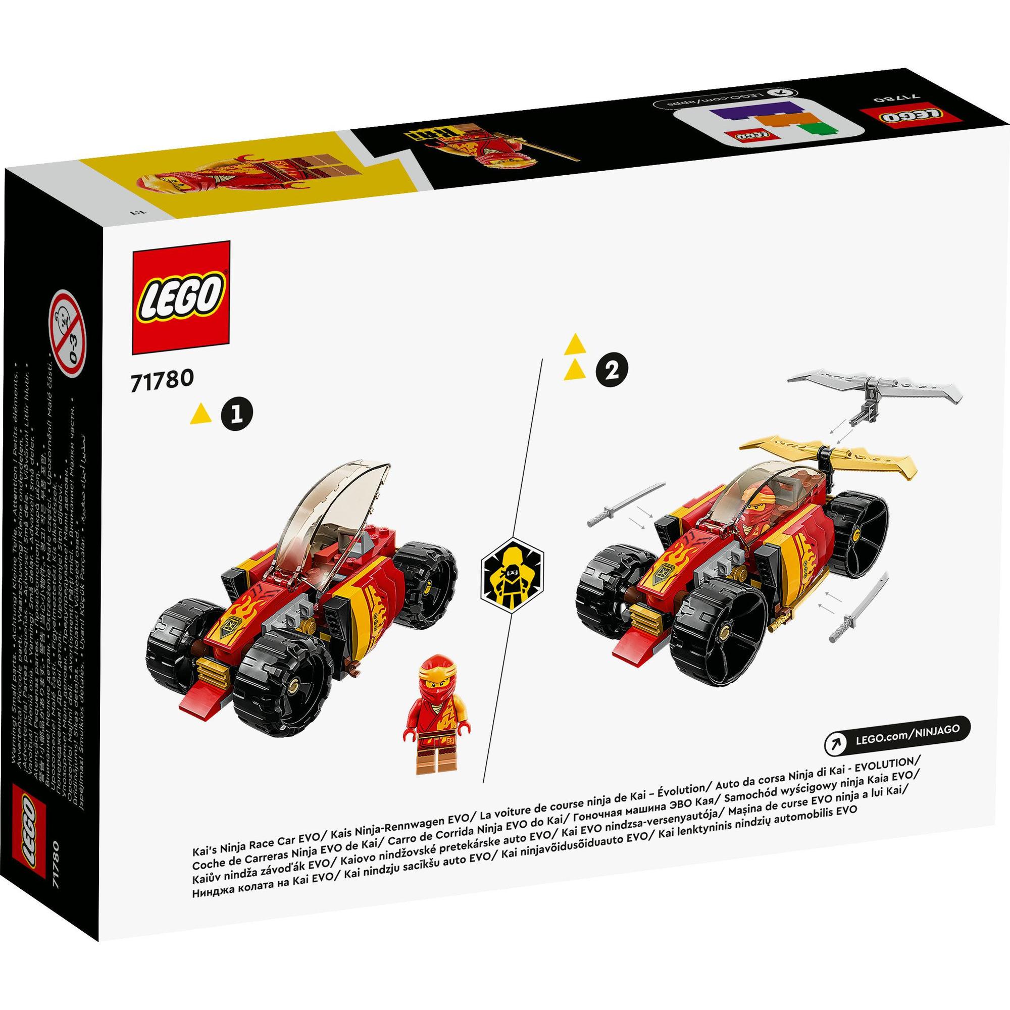 LEGO Ninjago 71780 Xe Đua Địa Hình Tiến Hóa Của Kai (94 Chi Tiết)