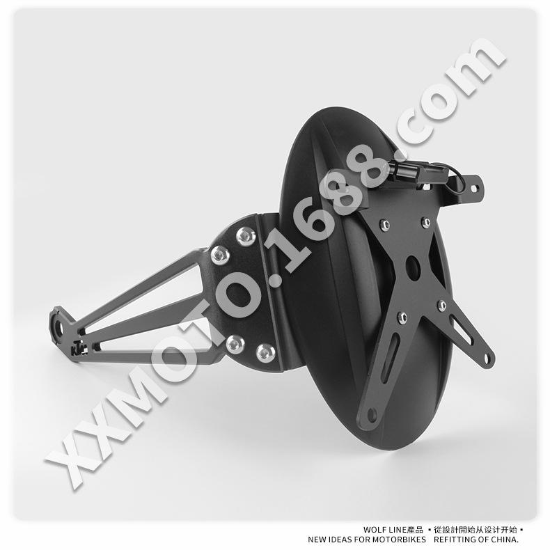 Giao hàng nhanh phù hợp cho xe máy KTM DUKE RC200 DUKE390 sửa đổi chắn bùn phía sau chắn bùn nước chắn bùn cát giữ đất loại bỏ