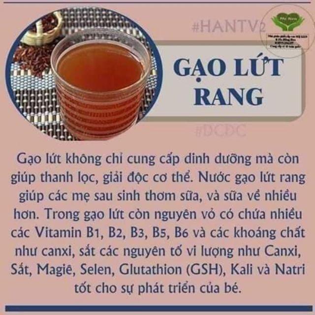 Gạo lứt nương trạm tấu-yên bái (10kg)