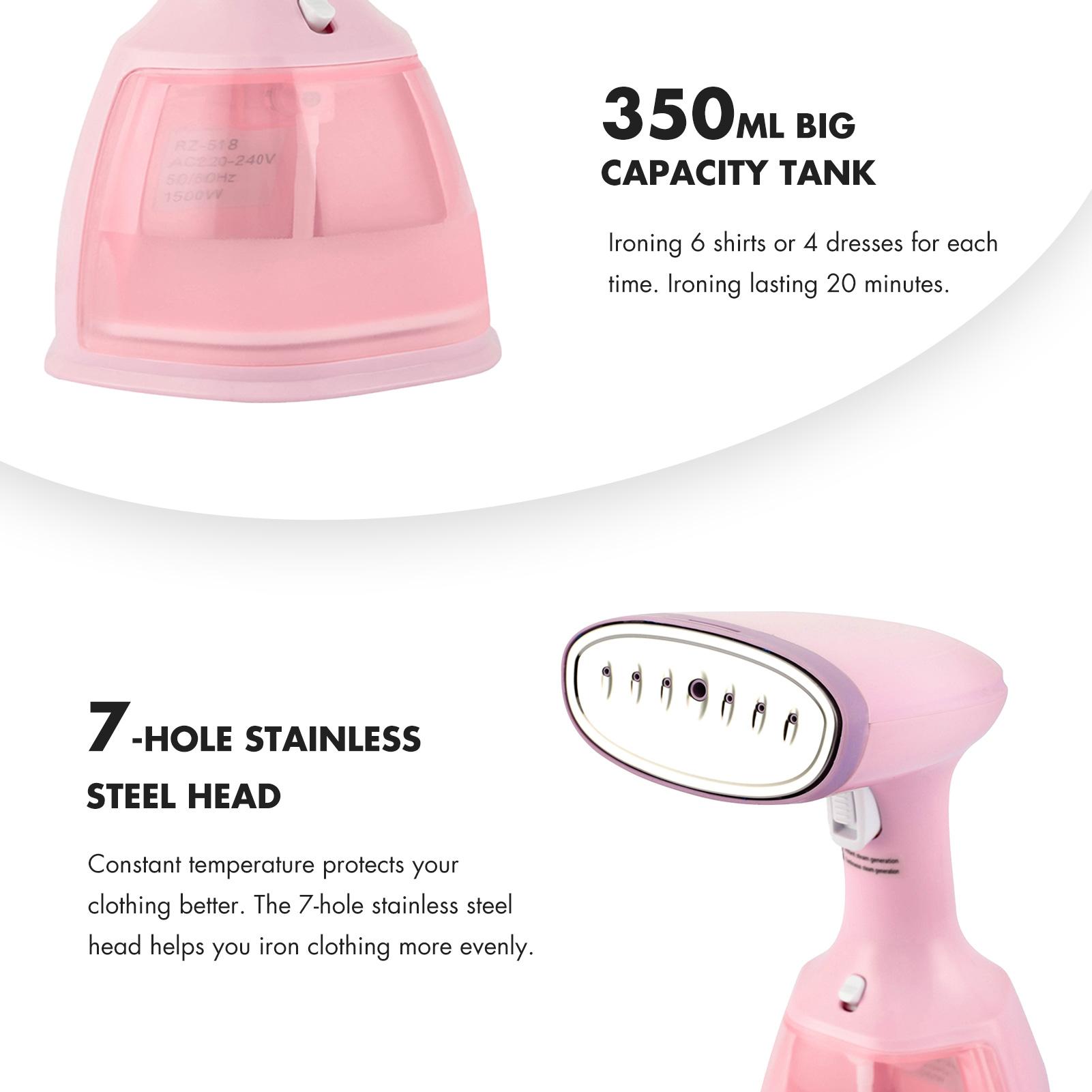 Máy là quần áo cầm tay 350ml, bằng nhựa ABS Công suất hơi nước mạnh mẽ