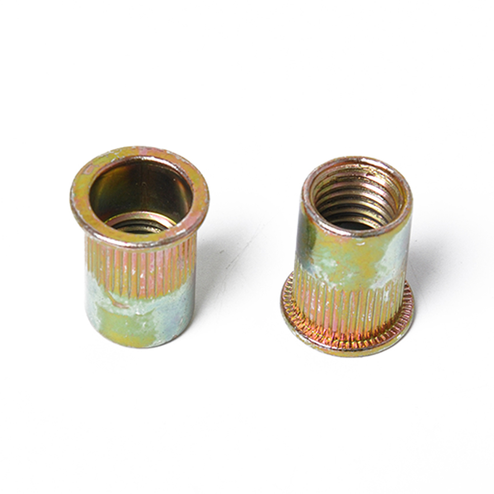 M3/4/5/6/8/10/12 Boxed Suit 100PCS/165pcs/210PCS Mixed Zinc Plated Carbon Steel Rivet Nut Kit Tools Set