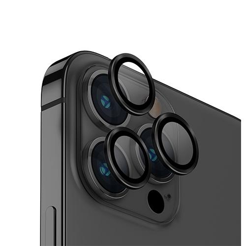 Kính dán camera UNIQ Optix Lens Protector For iPhone 14 Pro/ 14 Pro Max bảo vệ ống kính khỏi bụi, trầy xước, dấu tay Hàng Chính Hãng