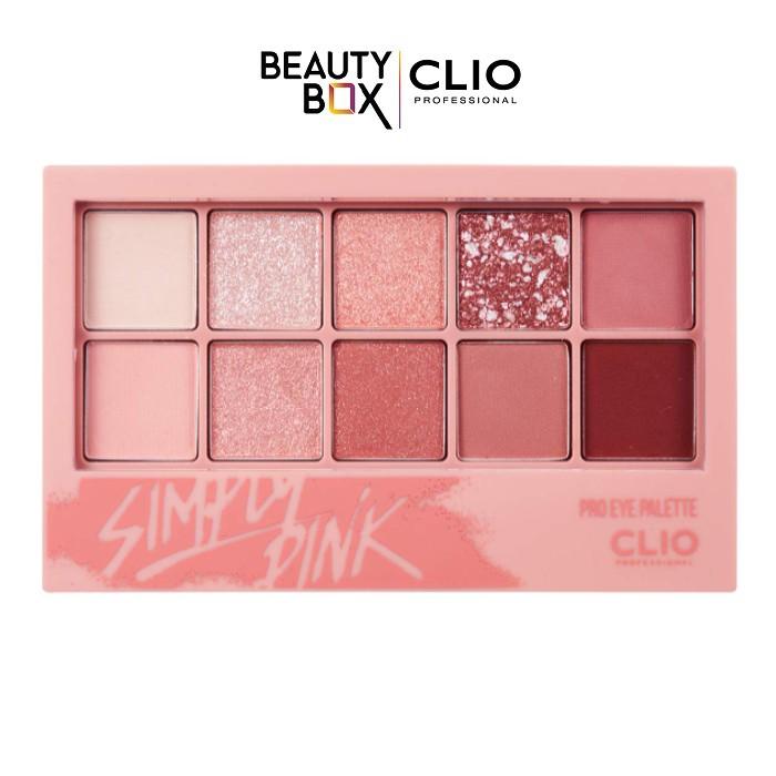 Màu Mắt Trang Điểm CLIO PRO EYE PALETTE 0.6gx10