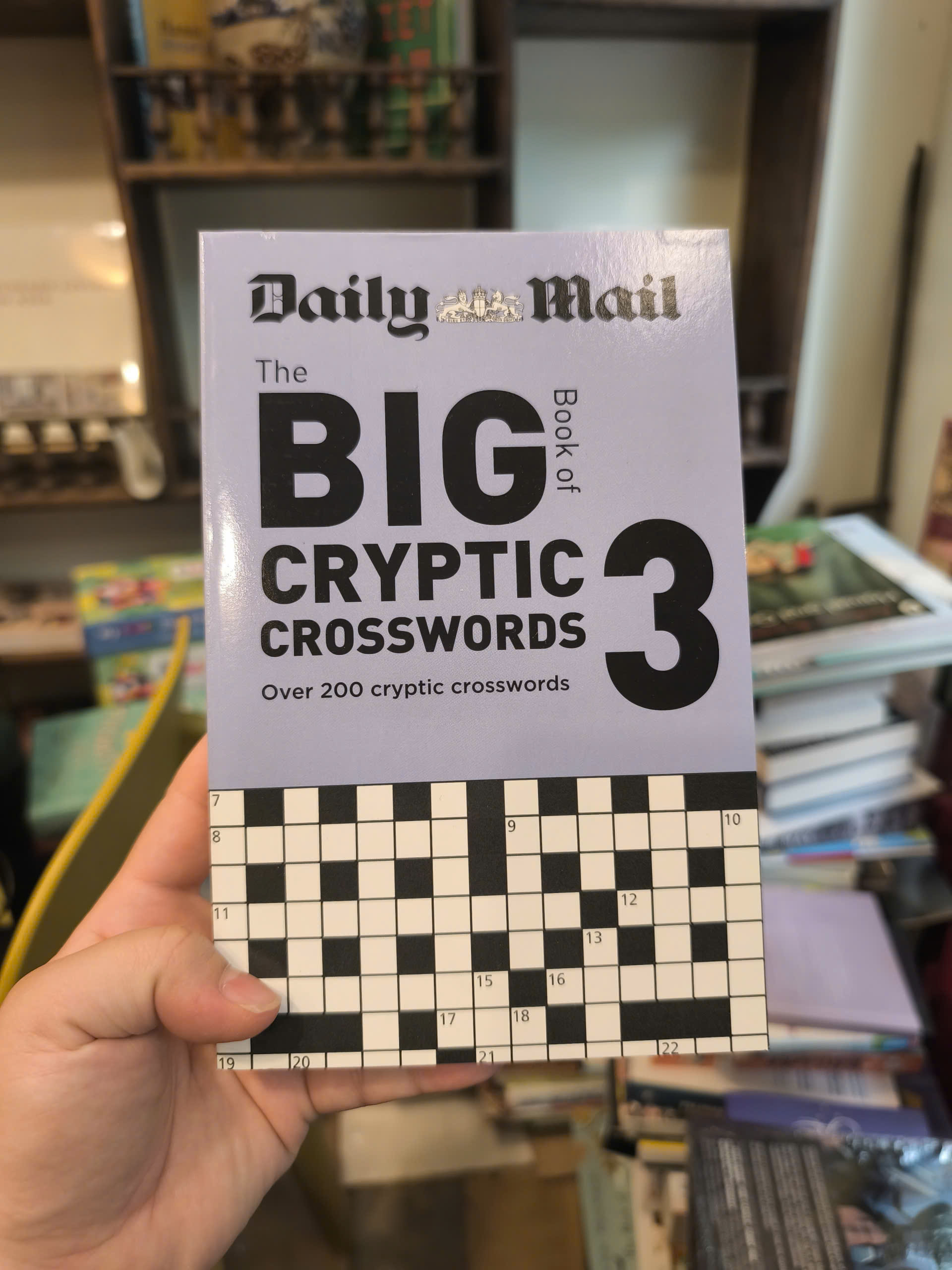 Sách - Big Book of Cryptic Crosswords 3 | Games / Ngoại văn Nhập khẩu UK / Trò chơi ô chữ giải trí