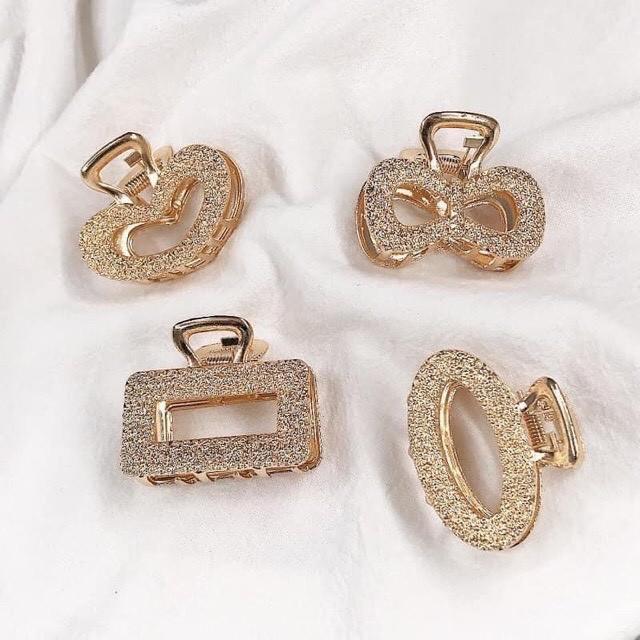 Set 5 Kẹp Tóc Nhũ Phong Cách Hàn Quốc