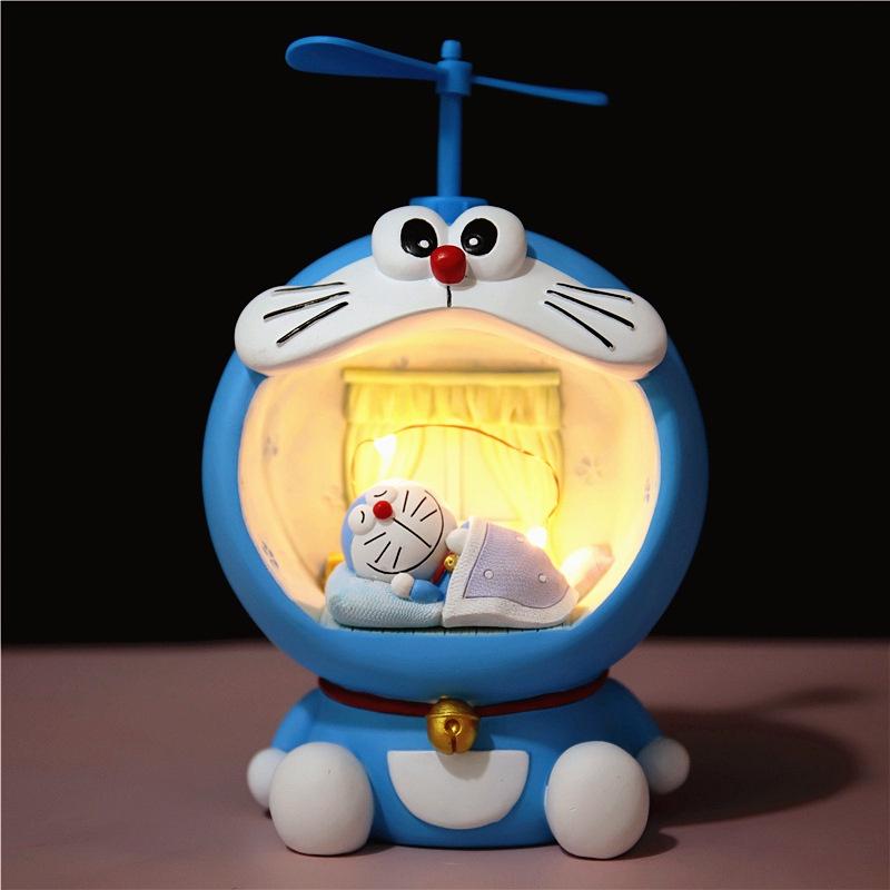 (CHỌN MÀU) Đèn Ngủ Doraemon, Quà Tặng Sinh Nhật Cho Bé Gái, Trang Trí Phòng Ngủ Siêu Dễ Thương