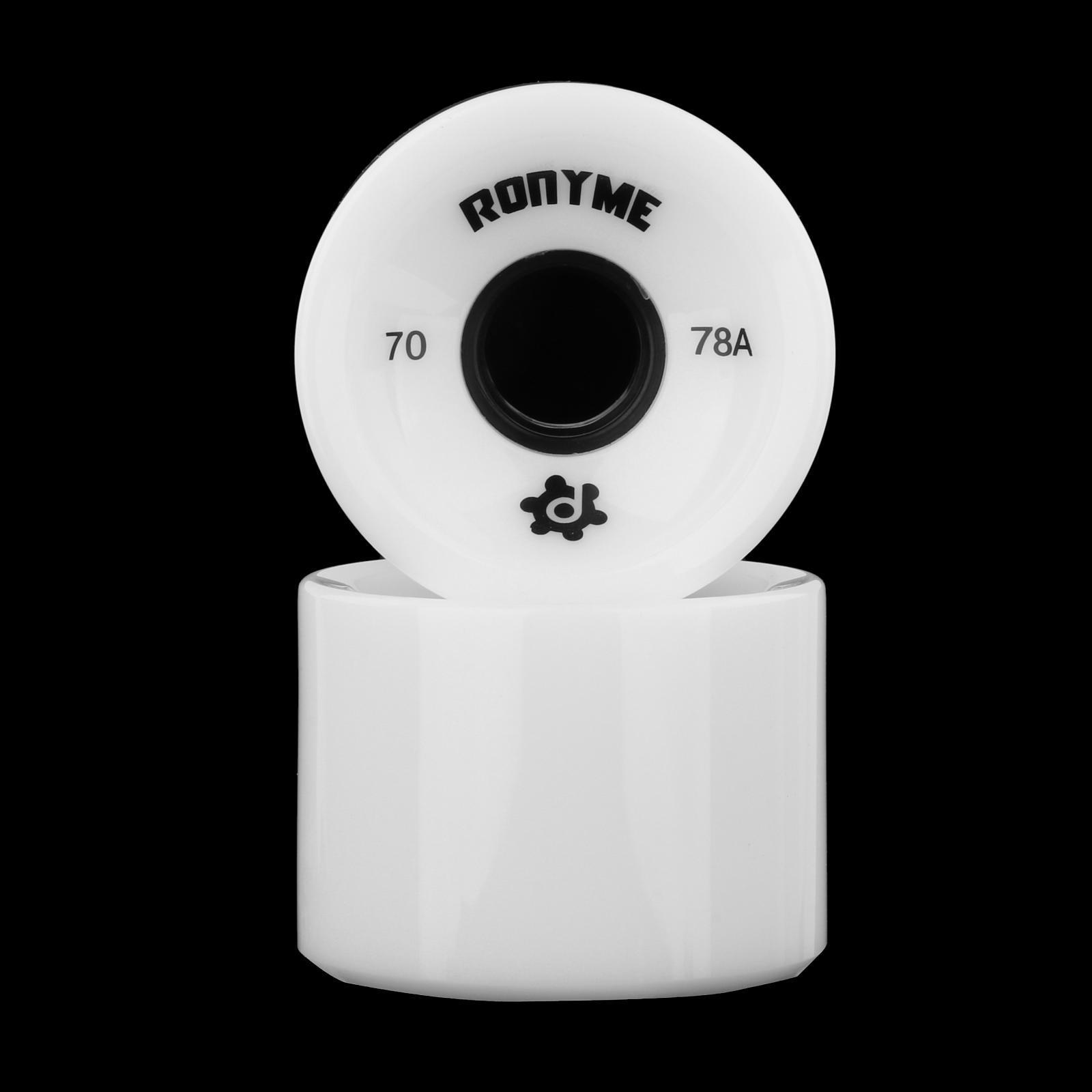 8 Pack Ronyme 78A Skateboard Wheels Replacement 70X51mm Longboard Parts