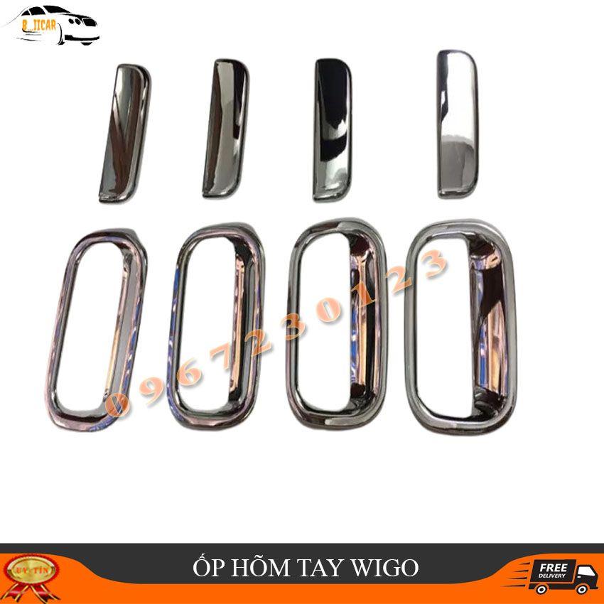 Bộ 8 ốp tay và hõm cửa Toyota WIGO
