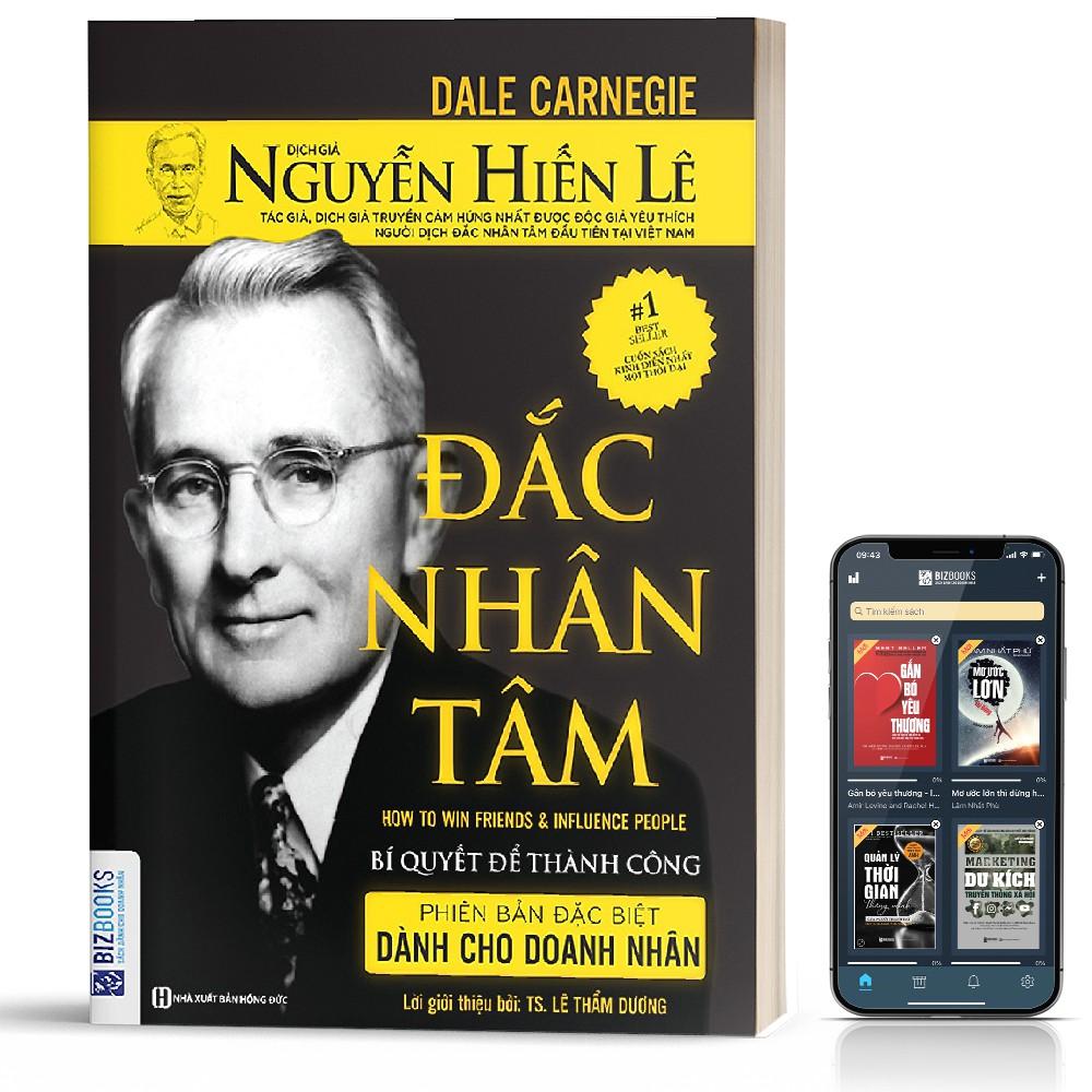 Sách - Đắc Nhân Tâm Phiên Bản Dành Cho Doanh Nhân ( tặng kèm bookmark sáng tạo )