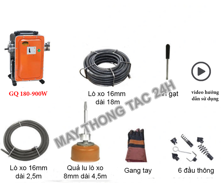 MÁY THÔNG TẮC LÒ XO GQ180