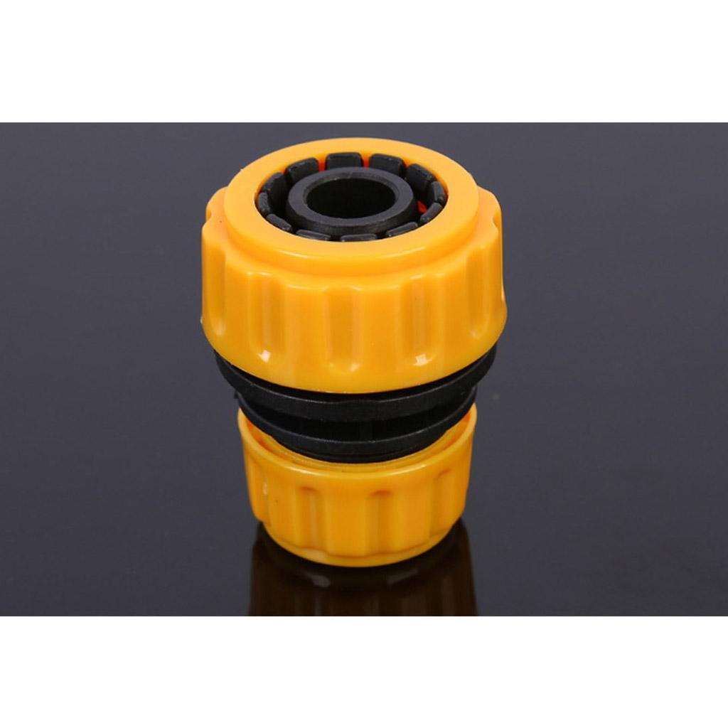 2Pcs 1/2" To 5/8" Water Hose Pipe Connector Connection Fitting Adapter