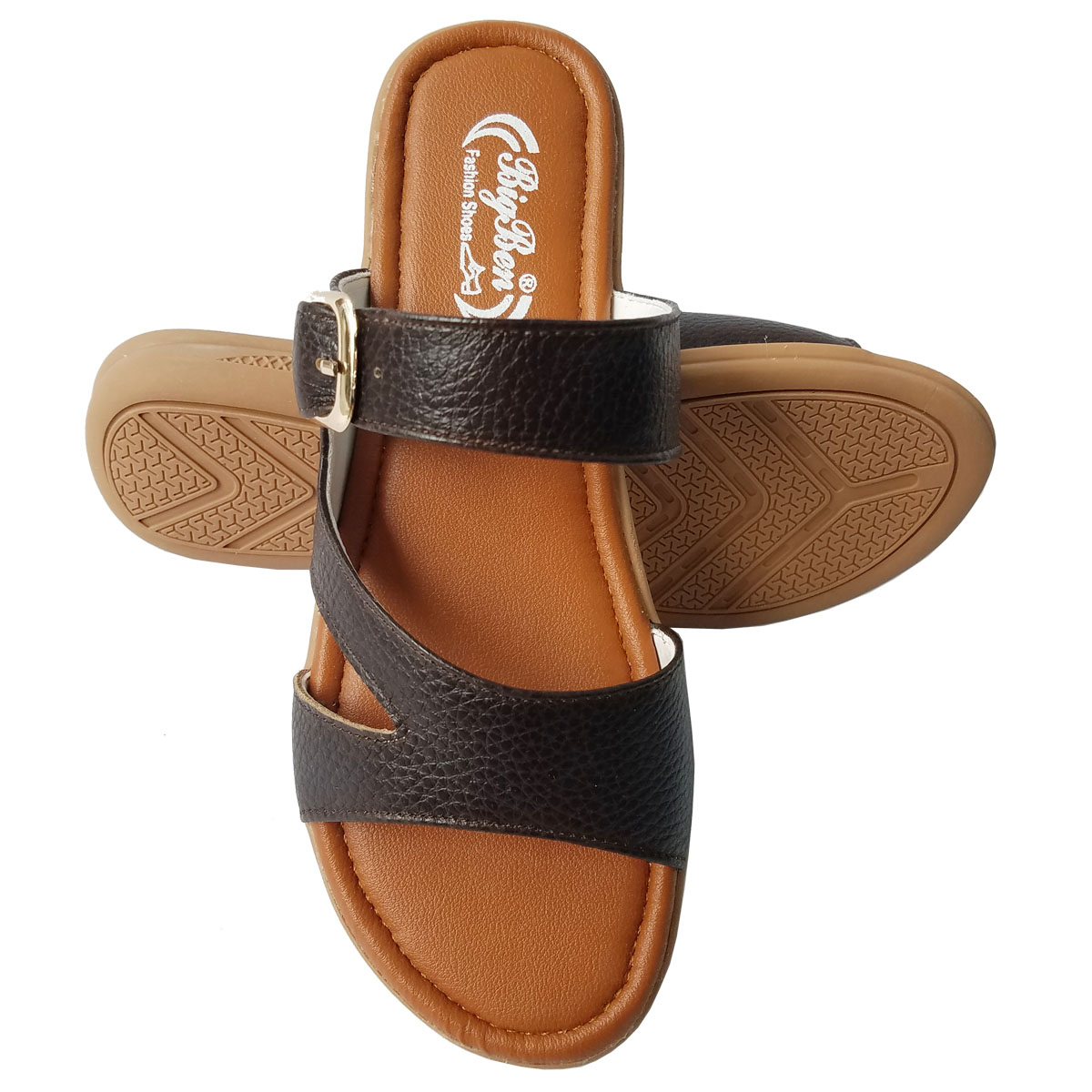 Dép Nữ Da Bò Thật BIGGBEN Cao Cấp DNQN68