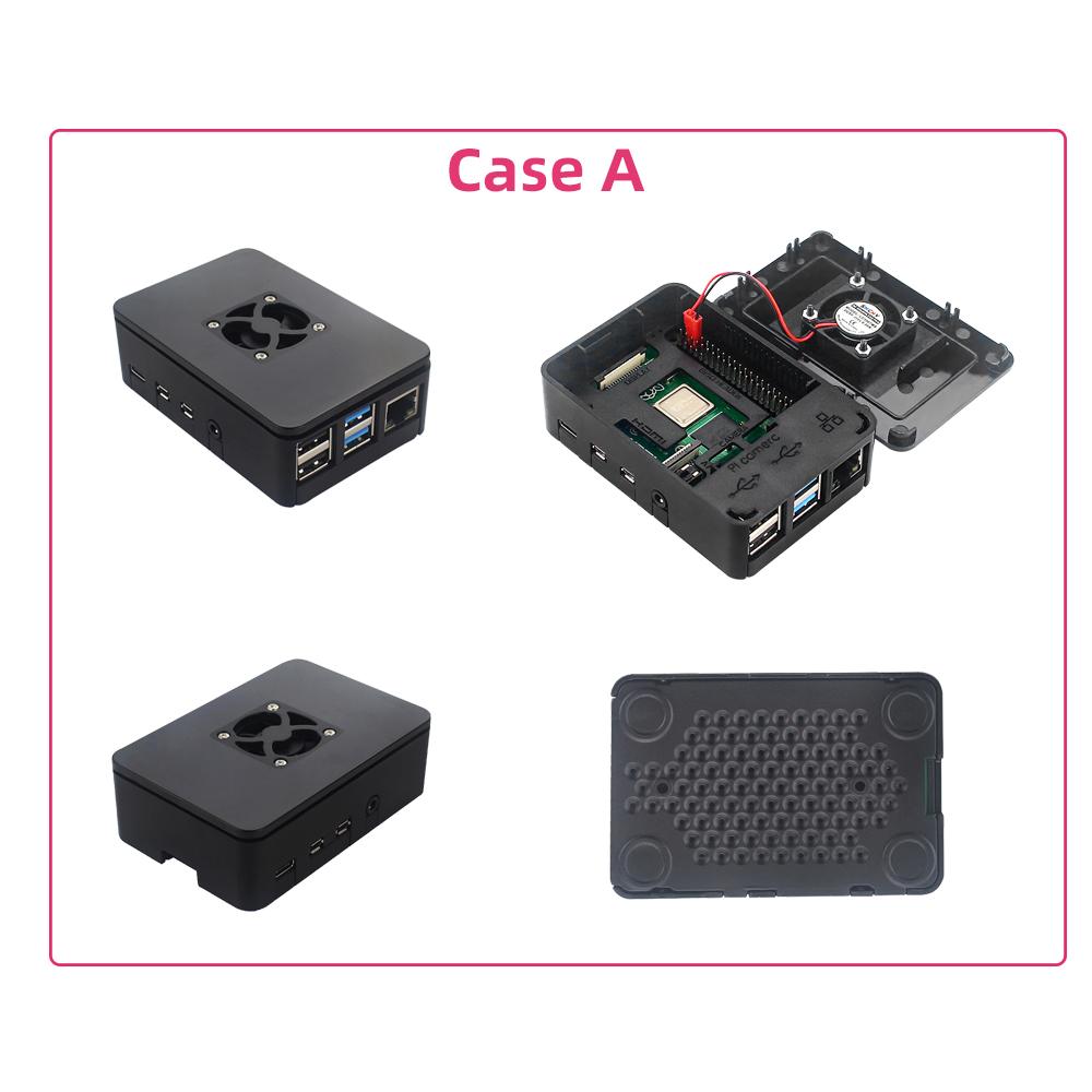 Hình ảnh Raspberry PI 4 Model B 8 4 2 1 GB RAM CASE SOFT SINDS Bộ điều hợp năng lượng Tùy chọn 32 64 128 GB TF Thẻ cho RPI 4