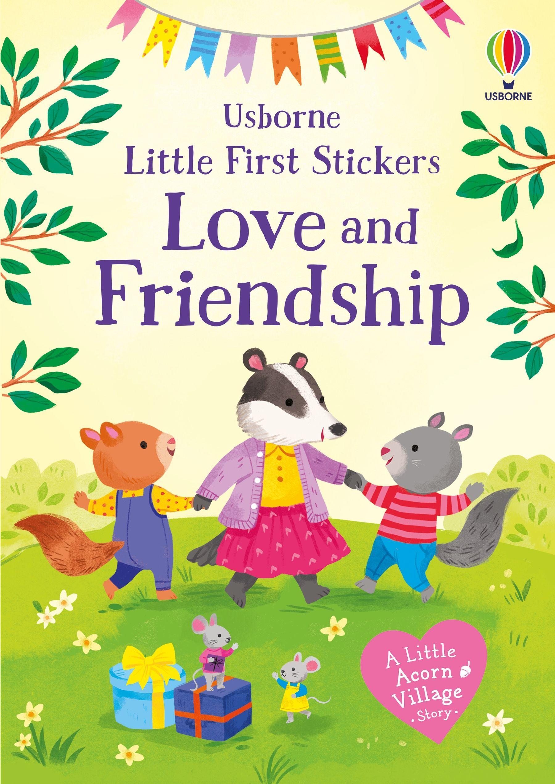 Sách ngoại văn: Little First Stickers Love And Friendship