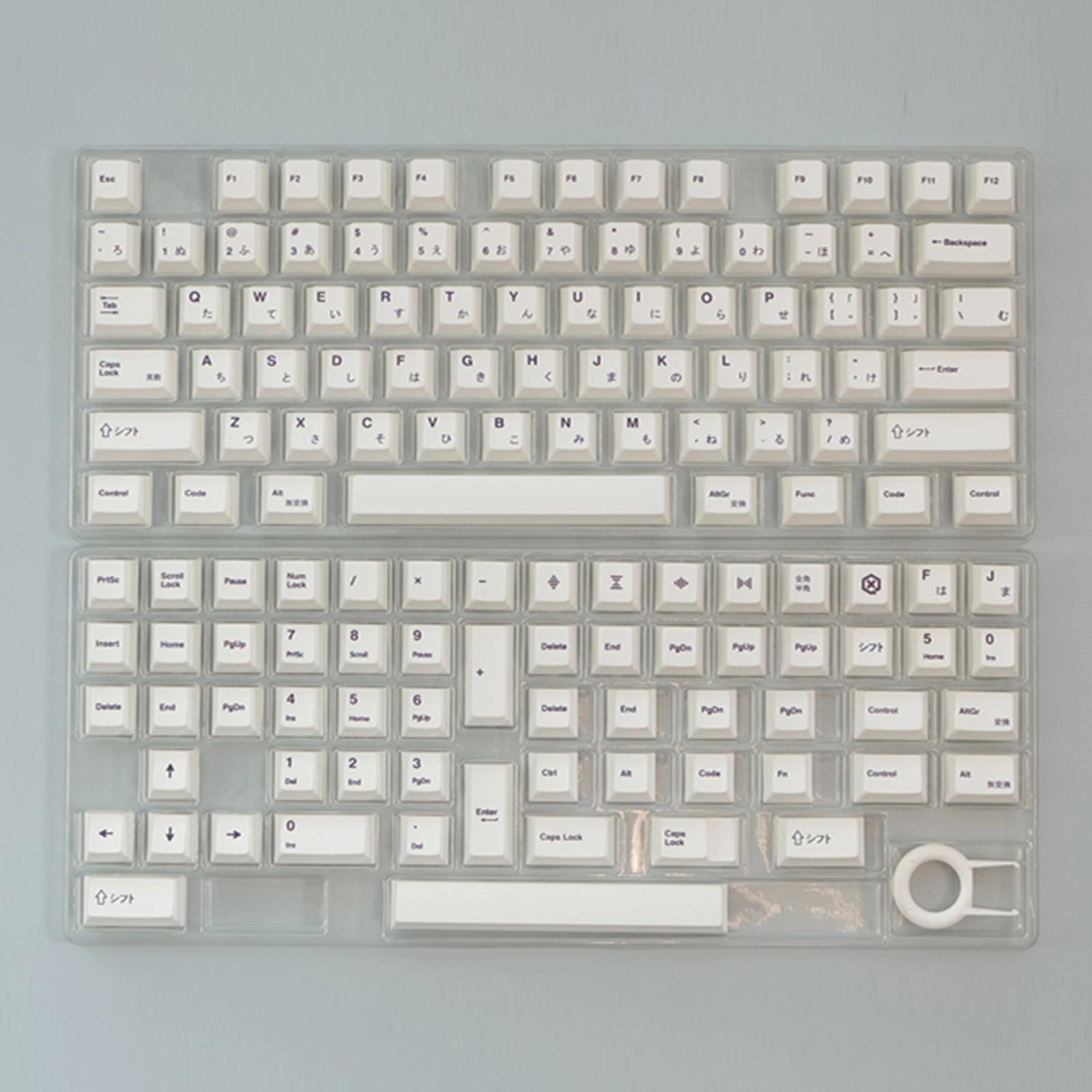 137-Key Keycaps Kit for Cherry Profile for MX Gaming Mechanical Keyboard