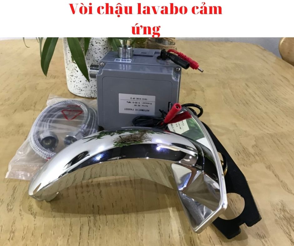 Vòi Lavabo cảm ứng, tự động mở ngắt nước, mở nước