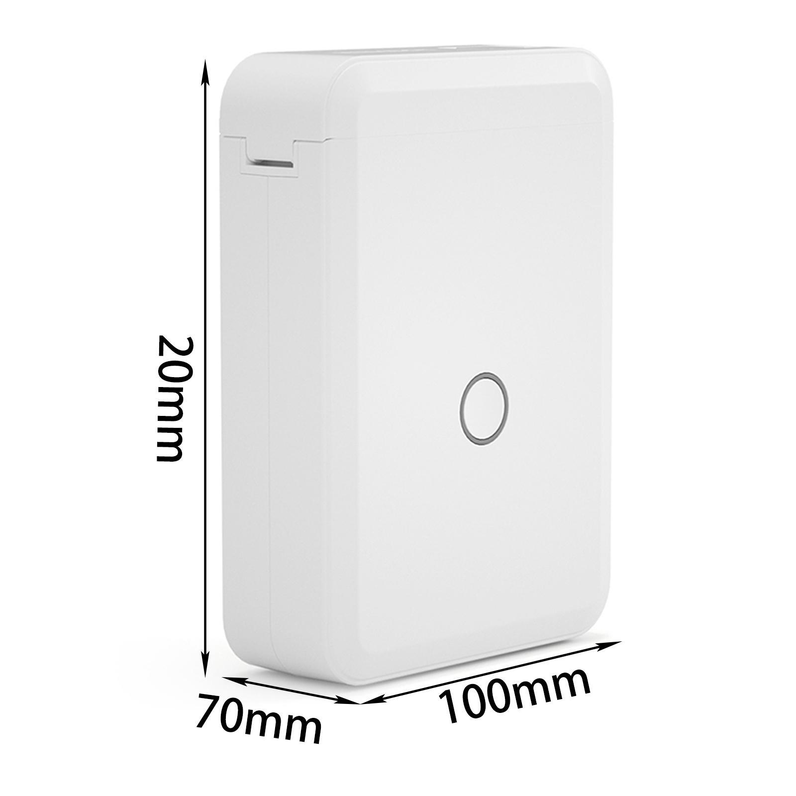 Mini D110 Bluetooth Thermal Label Printer Wireless Printer for Home Office