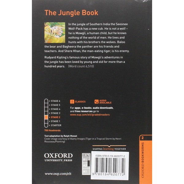 Oxford Bookworms Library (3 Ed.) 2: The Jungle Book MP3 Pack