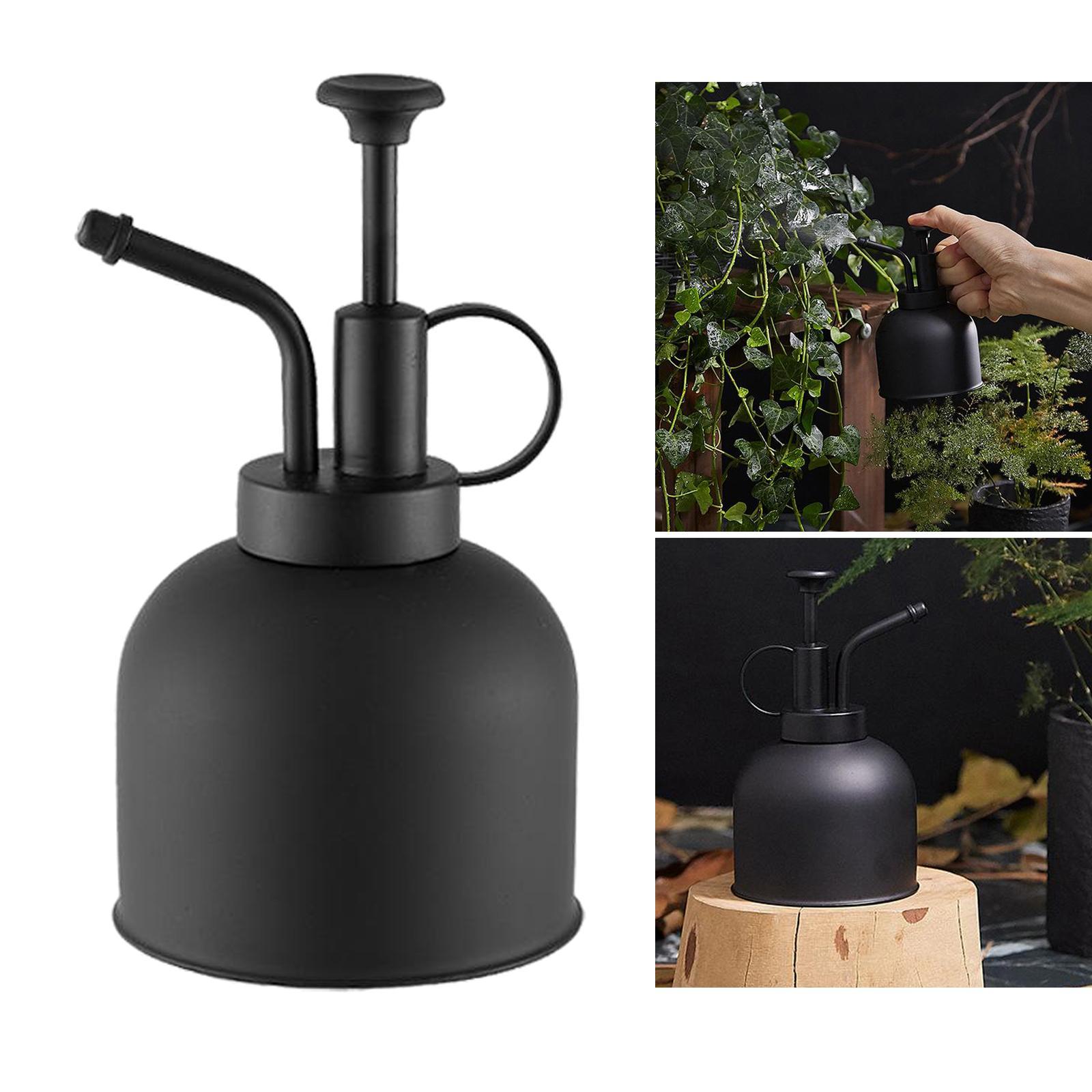 Vintage Handheld Pressure Watering Can for Indoor Plant Mister Cleaning