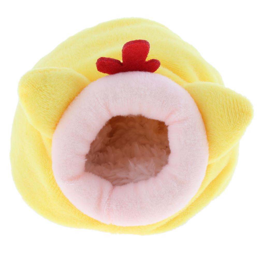 Hamster Ferret Rat Squirrel Hammock Hanging Cage Nest Bed House pink