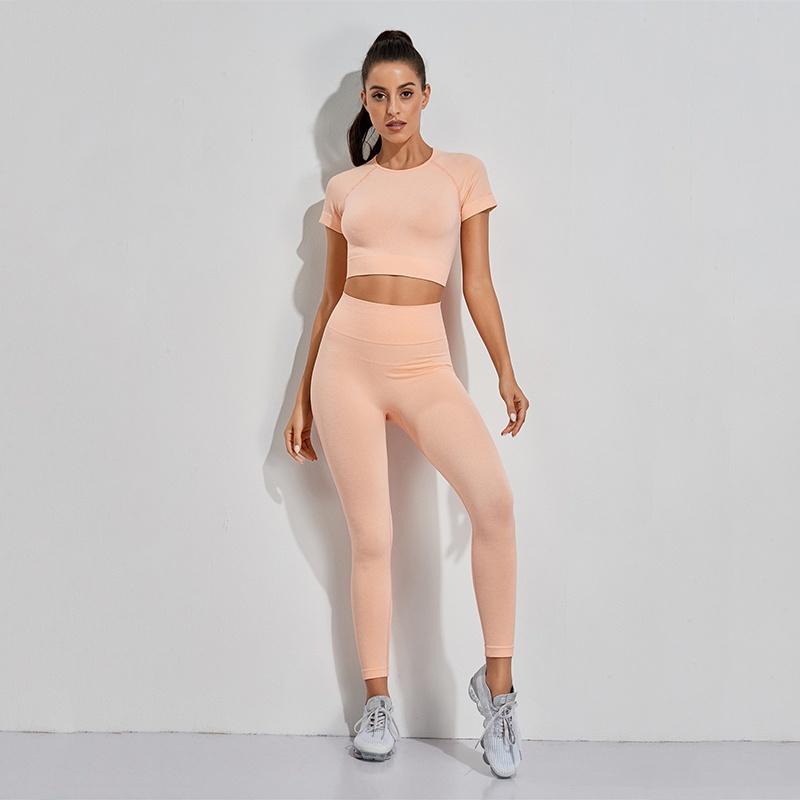 ☫❏Bộ quần áo thể thao lưng cao thời trang dành cho nữ