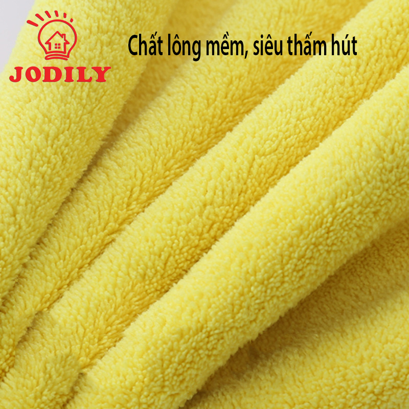 Combo 5 Khăn Lau Đa Năng Jodily Cao Cấp Siêu Mềm Siêu Thấm KT:30 x 40 cm