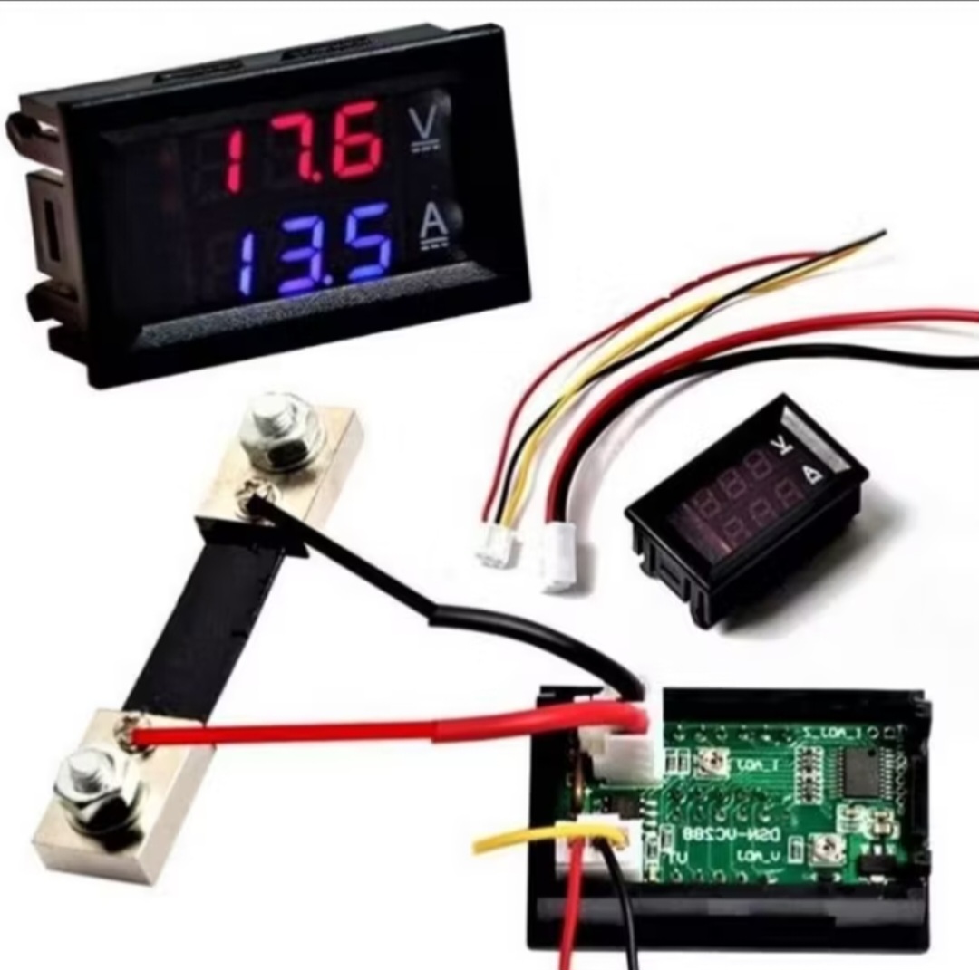 BỘ ĐỒNG HỒ BÁO VON ẮC QUY TỪ 0V ĐẾN 100V HÀNG CHUẨN