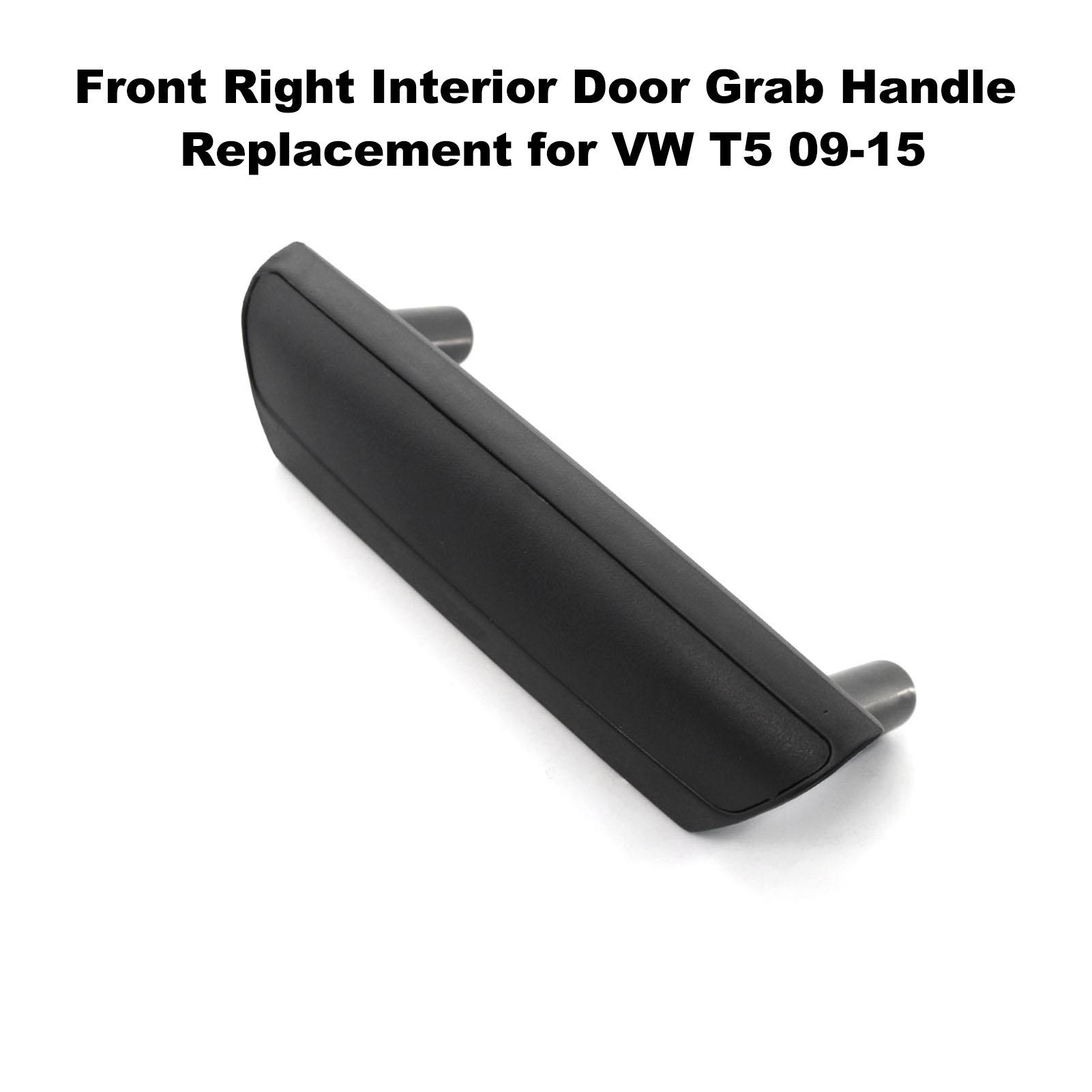 Front Left / Right Interior Door Grab Handle Black Interior Door Pull Handle Replacement for VW T5 09-15