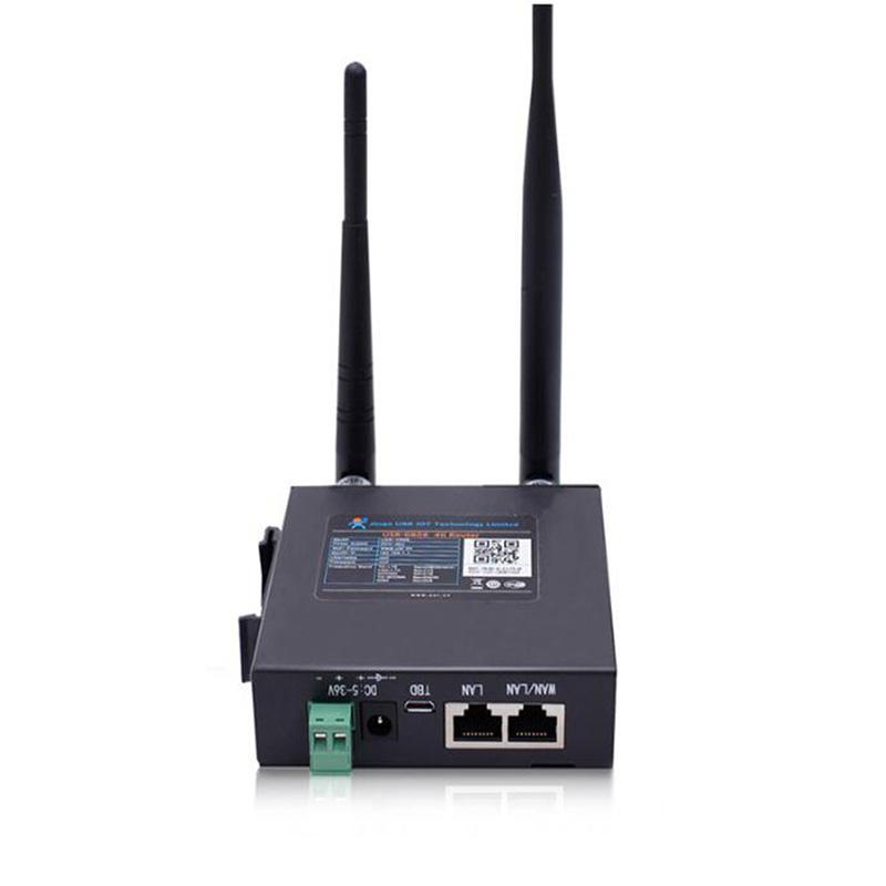 Bộ chuyển đổi Ethernet công nghiệp sang 4G LTE Cat 4 USR-G806 EU AU US Hỗ trợ tần số Modbus RTU toTCP