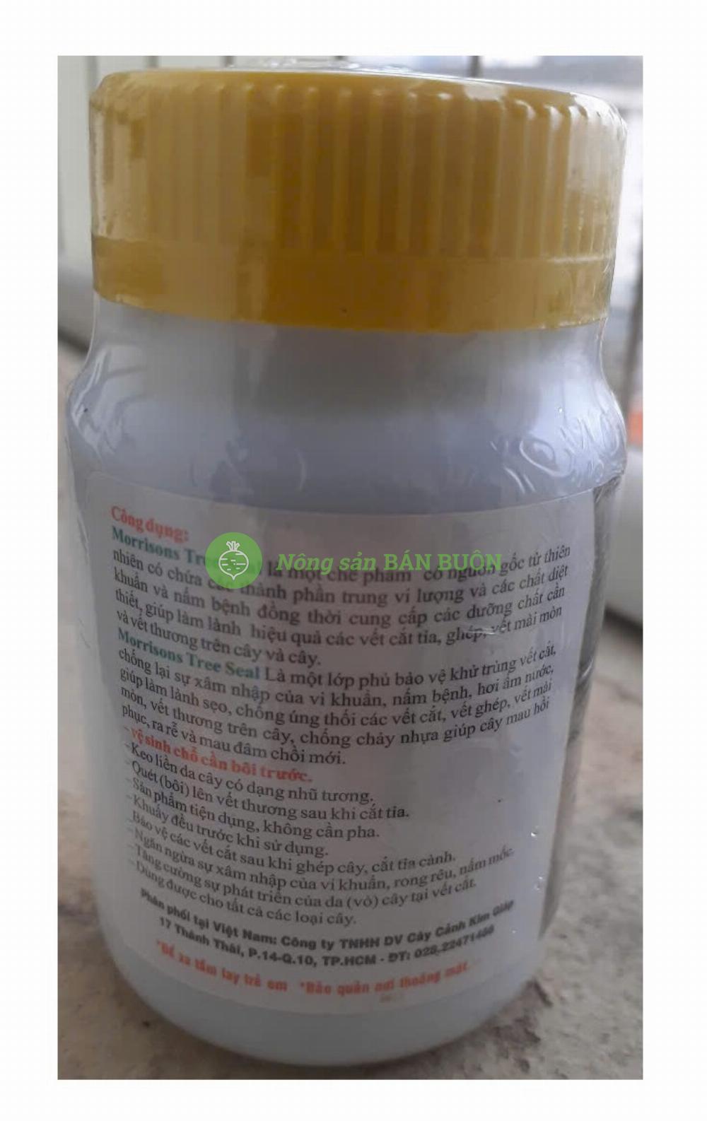 Keo Liền Da Cây - Keo Liền Sẹo Morrisons Tree Seal 100g – Phục Hồi Vết Cắt, Ngừa Thối, Nhập Khẩu Mỹ