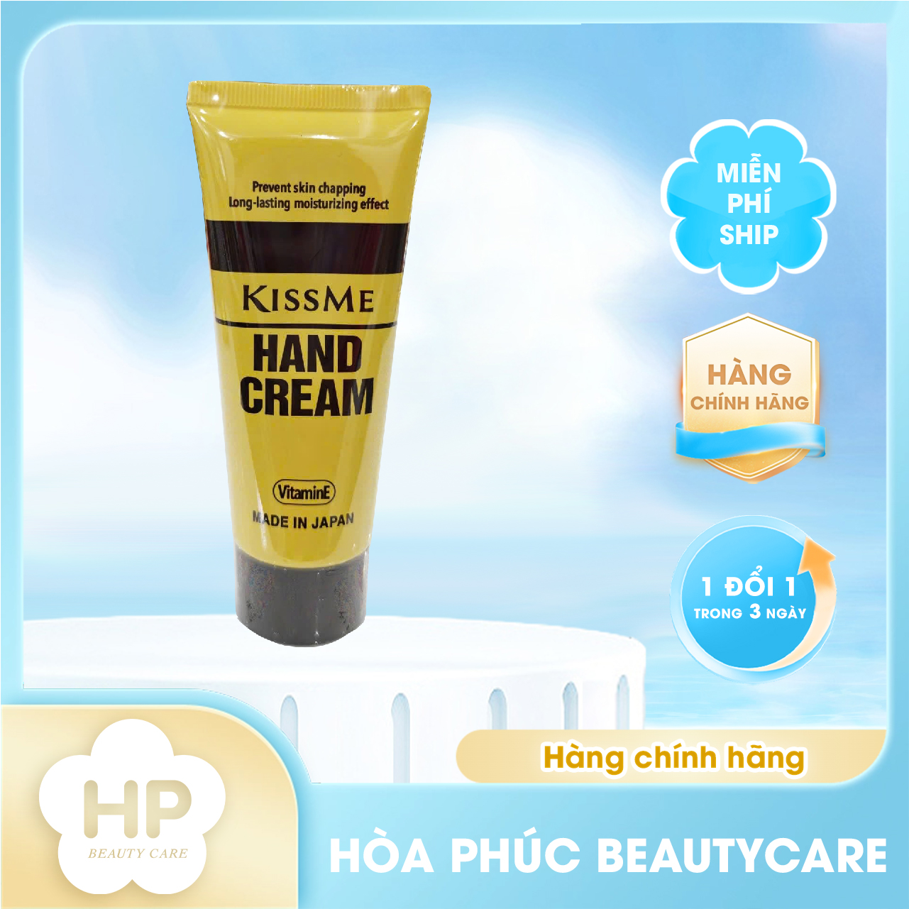Kem Dưỡng Ẩm Và Làm Mềm Da Tay Kissme Moisturizing Hand Cream 30G