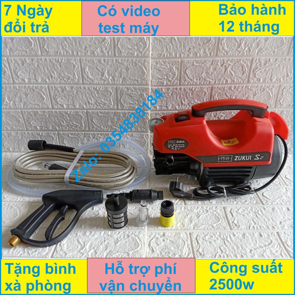 Máy rửa xe gia đình Sakura-V119, Máy rửa xe công suất mạnh đánh bay mọi vết bẩn, cực kỳ tiện lợi