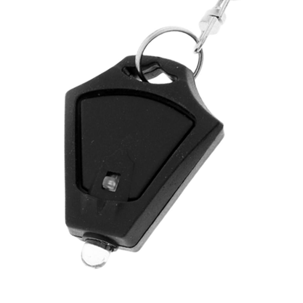 Pocket Keychain LED Flashlight Outdoor Camping Mini LED Lamp Emergency Torch with Carabiner