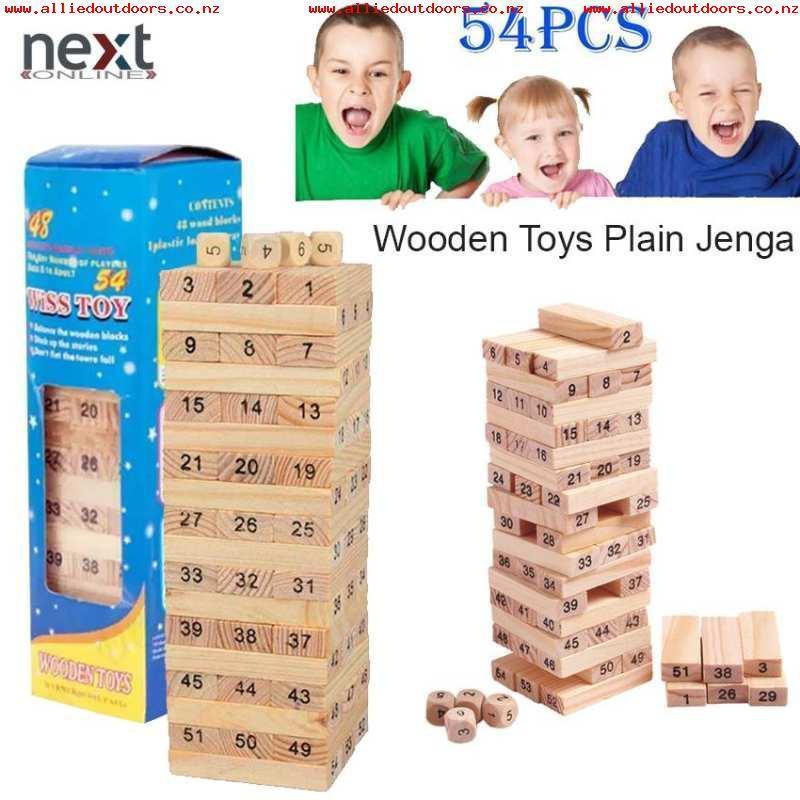 Bộ Đồ Chơi Rút Gỗ Wiss Toy 54 Thanh Cao Cấp Cho Bé