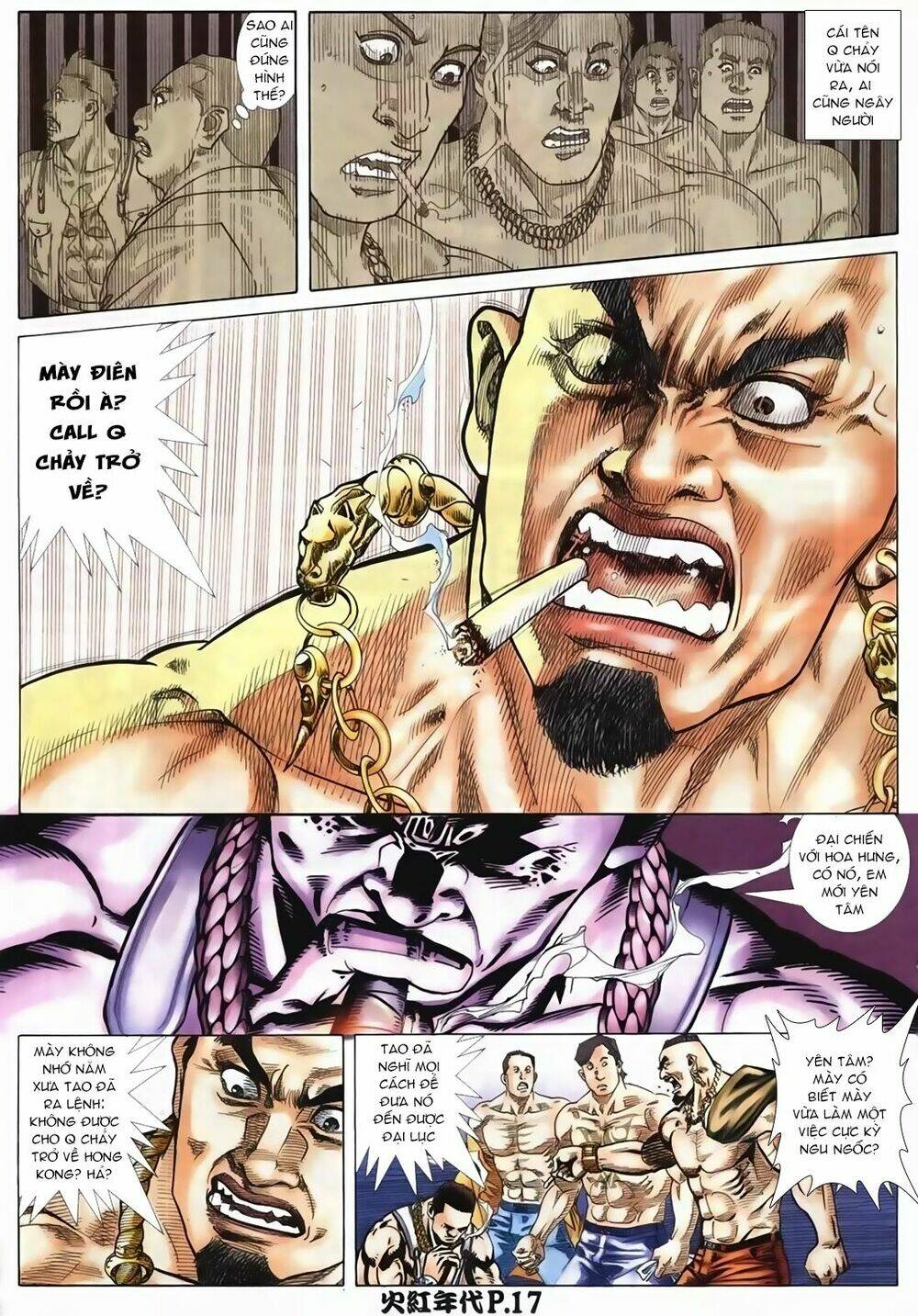 hỏa hồng niên đại hắc cốt đường chapter 105 15