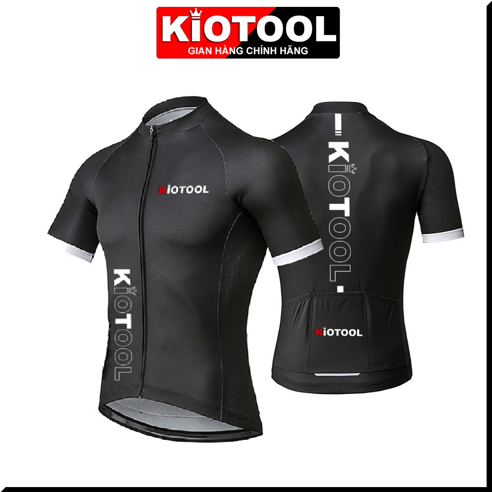 Áo thể thao xe đạp nam nữ ngắn tay Kiotool thoáng mát đạp xe chuyên nghiệp
