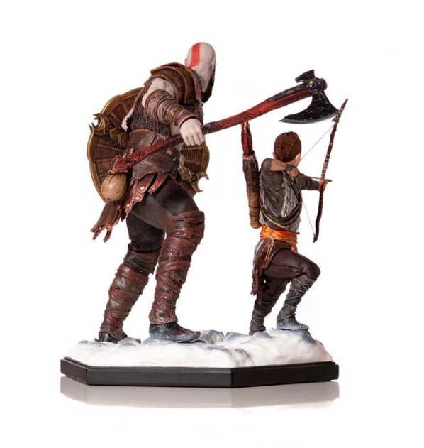 Mô hình Game God of War Kratos và Atreus 1/10 - Figure tặng quà