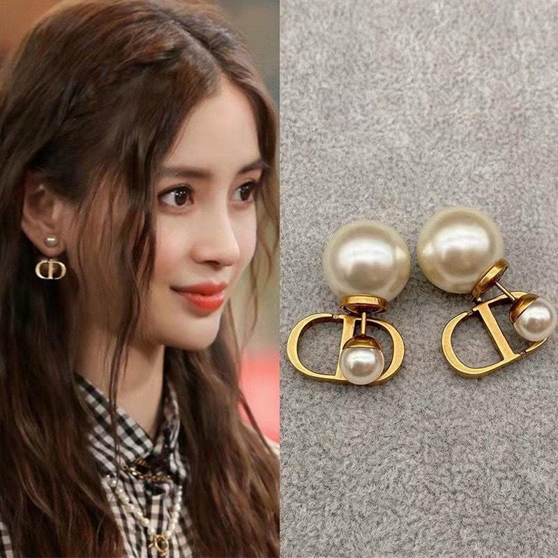 Bông tai thời trang nữ hạt cườm BTAR111