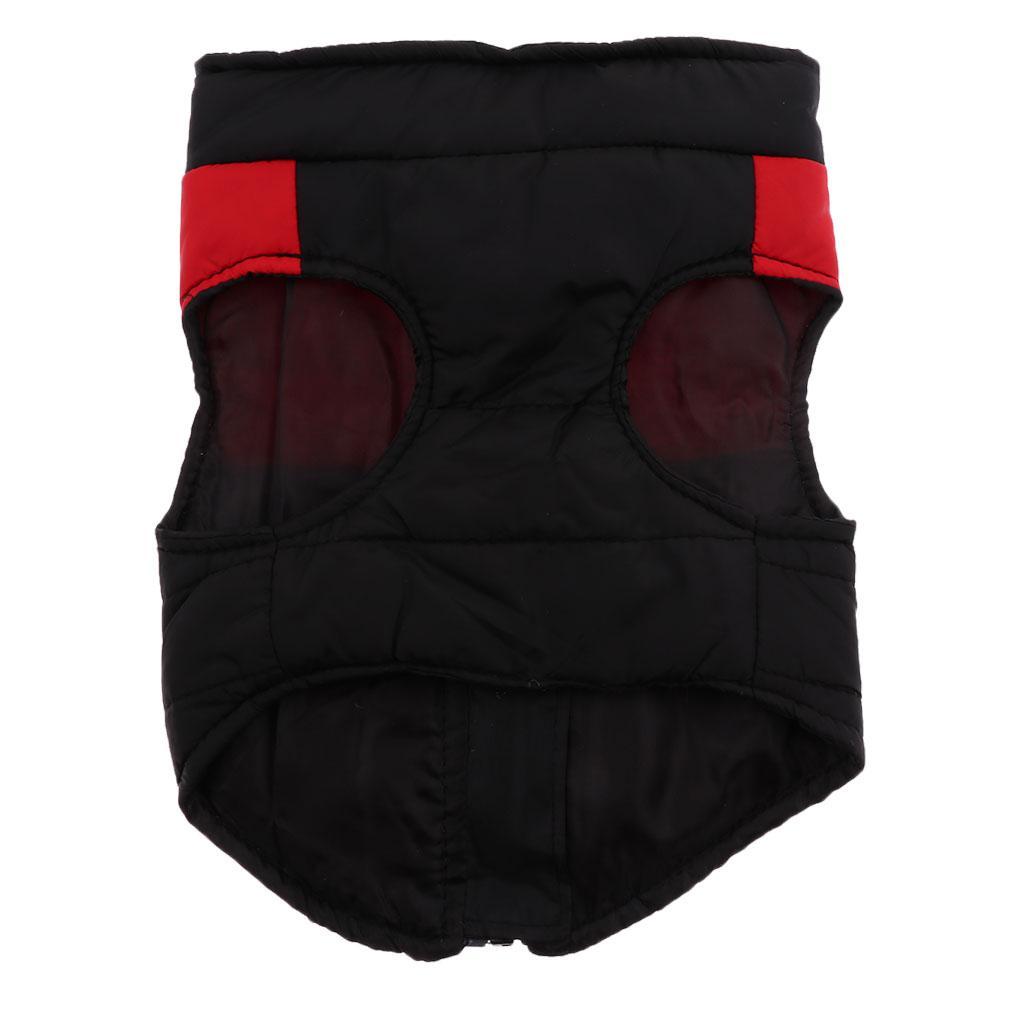 Dog Winter Warm Coat Vest Waterproof Jacket Down Vest Puppy Clothes