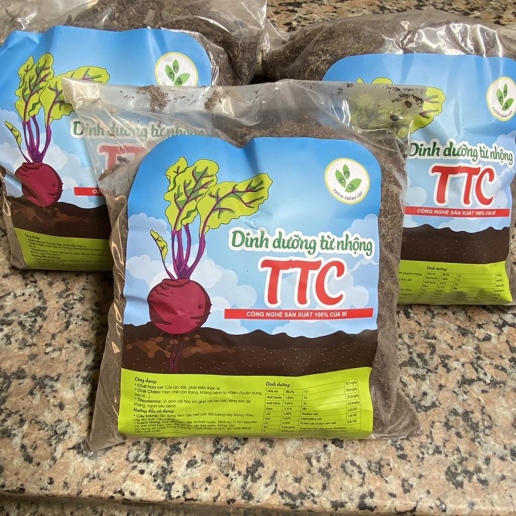 Combo 3 bịch Phân nhộng giàu dinh dưỡng tốt cho cây trồng