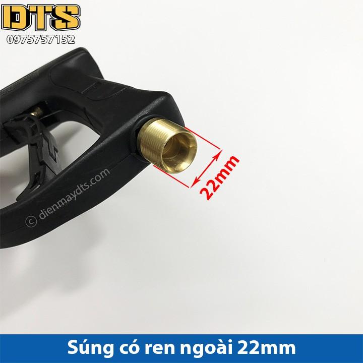 Bộ xịt DTS2 mini Ren 22mm và bình tạo bọt tuyết cho máy xịt rửa