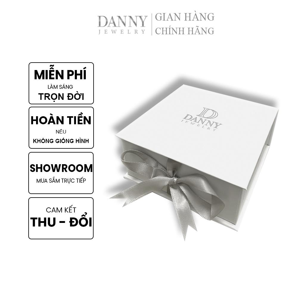 Hộp Đựng Phụ Kiện Trang Sức Danny Jewelry Kiểu Nắp Gập Thắt Nơ Cao Cấp Sang Trọng